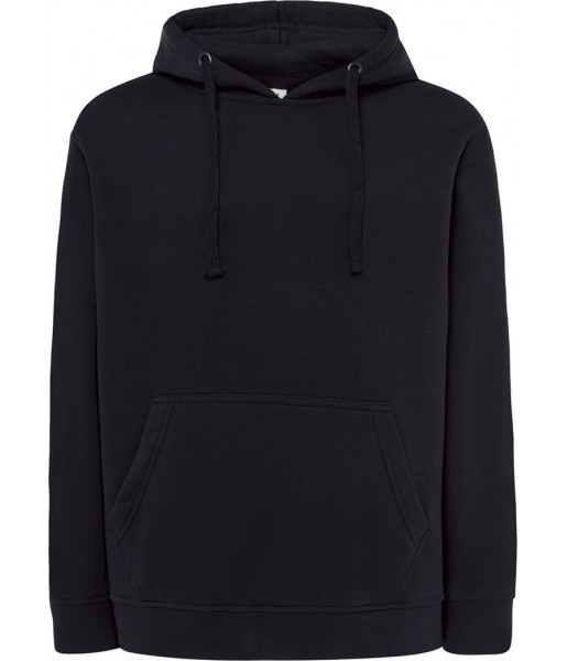 Granatowa bluza dresowa męska z kapturem JHK SWRA KNG Navy NY
