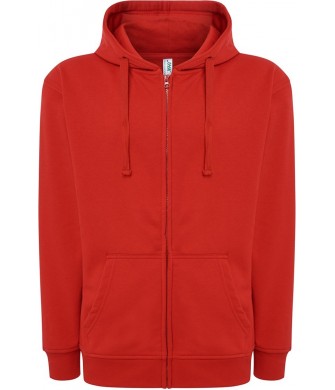 bluza treningowa męska hood 290g kaptur zamek kangurka unisex trwała