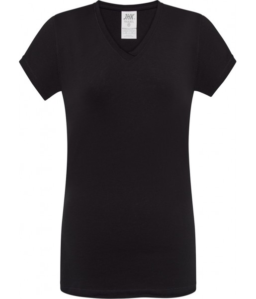 koszulka damska sicilia v-neck 140g lekka modna przewiewna idealna do nadruków i zastosowań sportowych