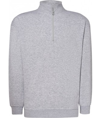 bluza treningowa męska half zip 290g kołnierz półzamek sport outdoor klub sublimacja manom