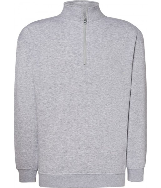 bluza treningowa męska half zip 290g kołnierz półzamek sport outdoor klub sublimacja manom