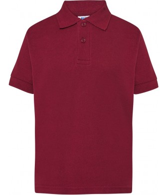 koszulka dziecięca polo bawełna 200g oddychająca do szkoły i na wf