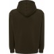 bluza treningowa męska hood zielona khaki z kapturem zamkiem i kieszenią kangur