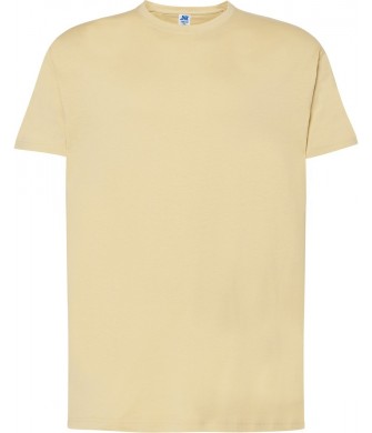 koszulka męska regular bawełna 150g lekka wygodna idealna do nadruków i zastosowań sportowych