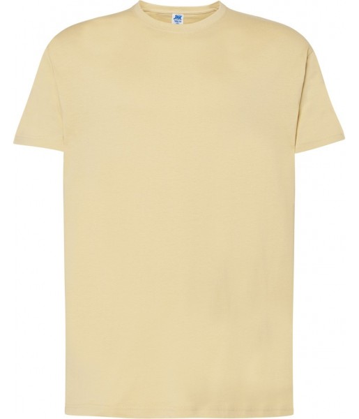 koszulka męska regular bawełna 150g lekka wygodna idealna do nadruków i zastosowań sportowych