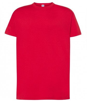 koszulka męska regular bawełna 150g lekka wygodna idealna do nadruków i zastosowań sportowych