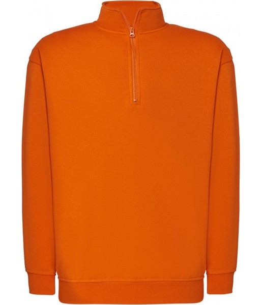 bluza treningowa męska half zip 290g kołnierz półzamek sport outdoor klub sublimacja manom