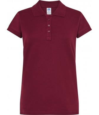 koszulka polo damska regular bawełna 200g elegancka do pracy i na co dzień