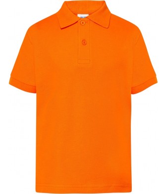 koszulka dziecięca polo bawełna 200g oddychająca do szkoły i na wf