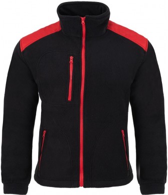 polar męski premium 360g ciepły wzmocniony outdoor trekking praca kieszenie antypilling manom