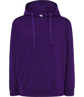 Fioletowa purpurowa bluza dresowa męska z kapturem JHK SWRA KNG PU