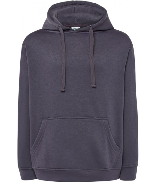 Granatowa bluza dresowa męska z kapturem JHK SWRA KNG Denim DN