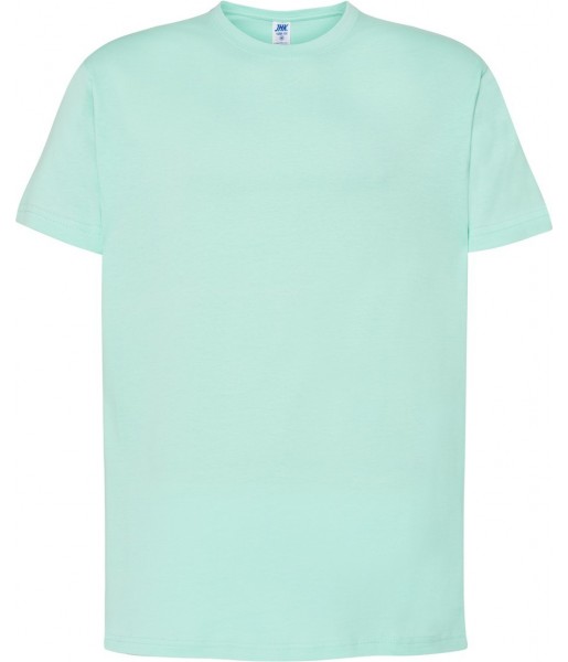 koszulka męska regular bawełna 150g lekka wygodna idealna do nadruków i zastosowań sportowych