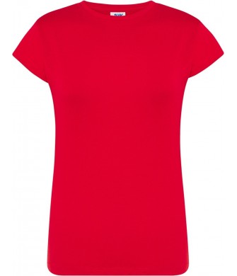 koszulka damska regular bawełna dopasowana lekka wygodna idealna do nadruków i zastosowań sportowych