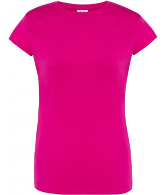 koszulka damska regular bawełna dopasowana lekka wygodna idealna do nadruków i zastosowań sportowych