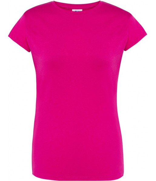 koszulka damska regular bawełna dopasowana lekka wygodna idealna do nadruków i zastosowań sportowych