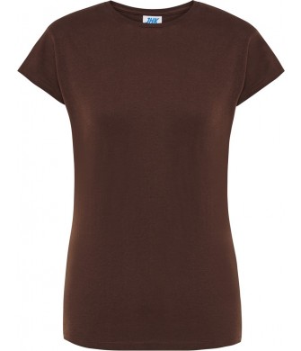 koszulka damska regular bawełna dopasowana lekka wygodna idealna do nadruków i zastosowań sportowych