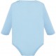 koszulka dziecięca body ls bawełna długi rękaw miękka bezpieczna dla niemowląt idealna do nadruków