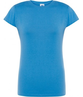 koszulka damska regular bawełna dopasowana lekka wygodna idealna do nadruków i zastosowań sportowych