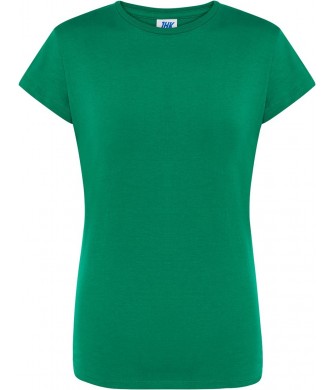 koszulka damska regular bawełna dopasowana lekka wygodna idealna do nadruków i zastosowań sportowych