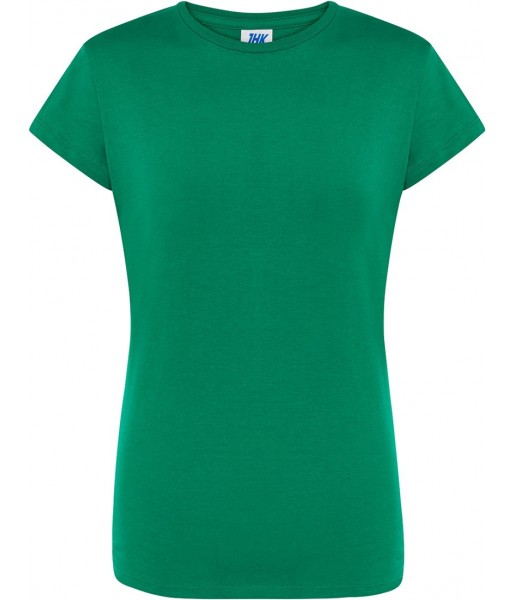 koszulka damska regular bawełna dopasowana lekka wygodna idealna do nadruków i zastosowań sportowych