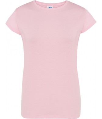 koszulka damska regular bawełna dopasowana lekka wygodna idealna do nadruków i zastosowań sportowych