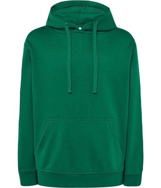 Zielona bluza dresowa męska z kapturem JHK SWRA KNG Kelly Green KG