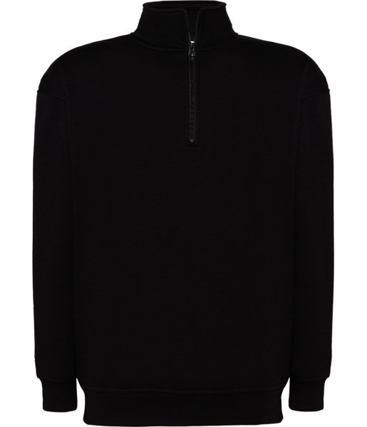 bluza treningowa męska half zip 290g kołnierz półzamek sport outdoor klub sublimacja manom