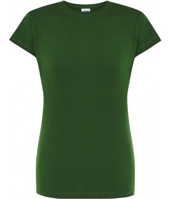 koszulka damska regular bawełna dopasowana lekka wygodna idealna do nadruków i zastosowań sportowych