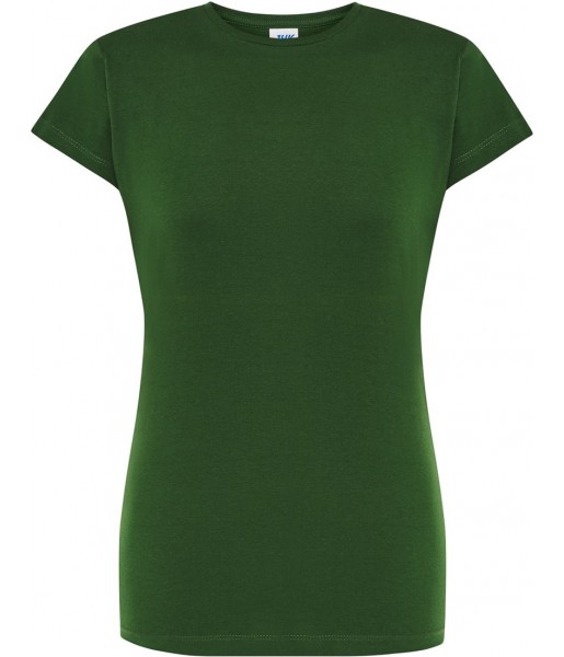 koszulka damska regular bawełna dopasowana lekka wygodna idealna do nadruków i zastosowań sportowych