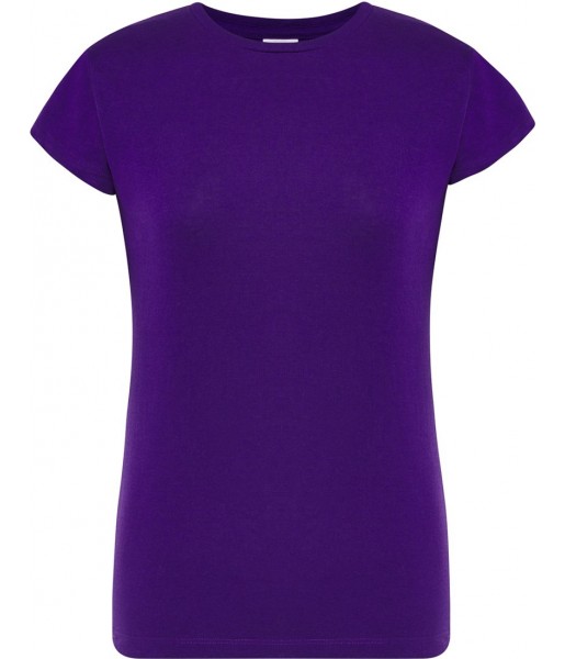 koszulka damska regular bawełna dopasowana lekka wygodna idealna do nadruków i zastosowań sportowych