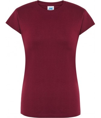 koszulka damska regular bawełna dopasowana lekka wygodna idealna do nadruków i zastosowań sportowych