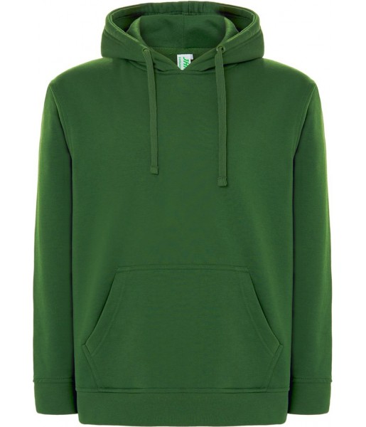 Zielona butelkowa bluza dresowa męska z kapturem JHK SWRA KNG Bottle Green BG