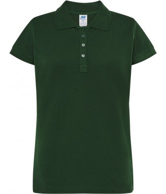 koszulka polo damska regular bawełna 200g elegancka do pracy i na co dzień