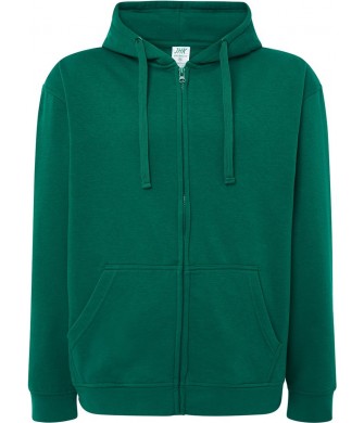 Bluza Treningowa Męska Hood Zielona Szmaragdowa