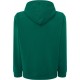 bluza treningowa męska hood zielona szmaragdowa z kapturem zamkiem i kieszenią kangur