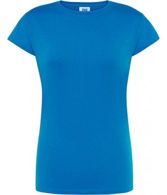 koszulka damska regular bawełna dopasowana lekka wygodna idealna do nadruków i zastosowań sportowych