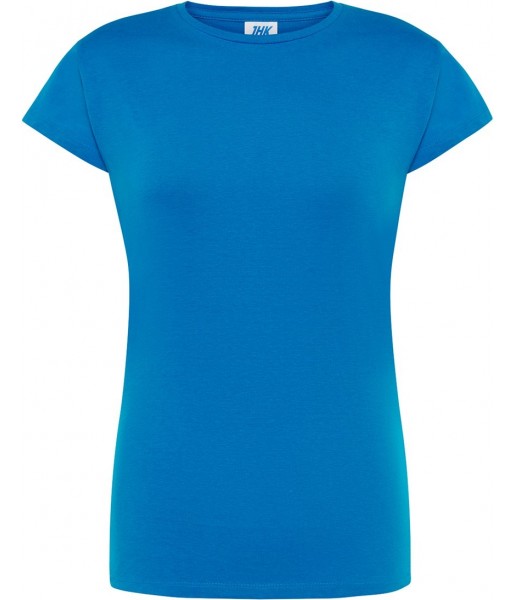 koszulka damska regular bawełna dopasowana lekka wygodna idealna do nadruków i zastosowań sportowych