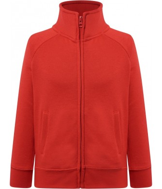 bluza dziecięca full zip 290g kołnierz zamek boczne kieszenie unisex