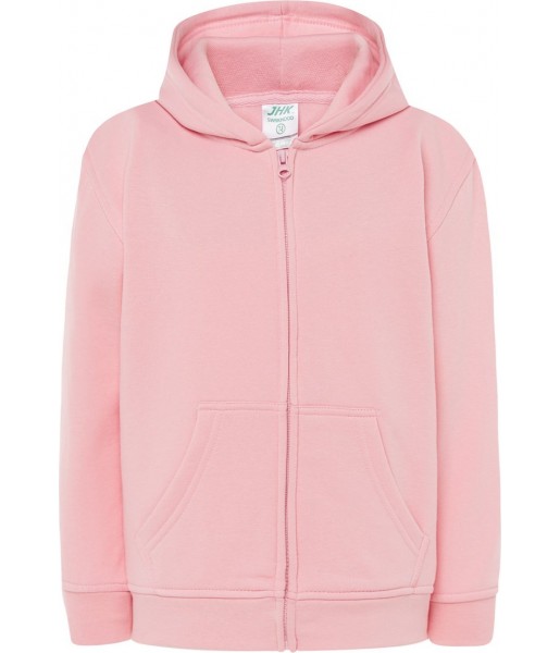 bluza dziecięca hooded 290g kangurka zamek treningowa bawełna poliester