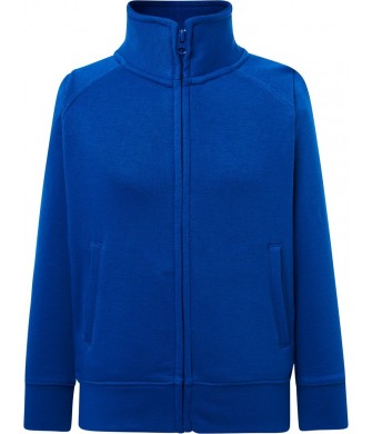 bluza dziecięca full zip 290g kołnierz zamek boczne kieszenie unisex