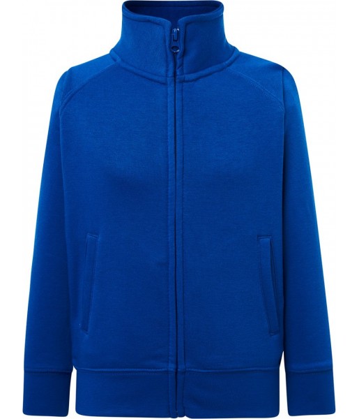 bluza dziecięca full zip 290g kołnierz zamek boczne kieszenie unisex