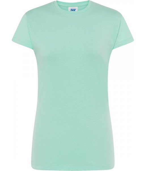 koszulka damska regular bawełna dopasowana lekka wygodna idealna do nadruków i zastosowań sportowych