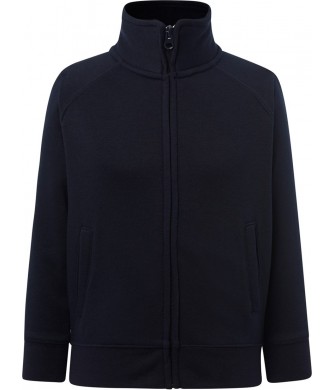 bluza dziecięca full zip 290g kołnierz zamek boczne kieszenie unisex