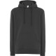 Antracytowa bluza dresowa męska z kapturem JHK SWRA KNG Charcoal CHC