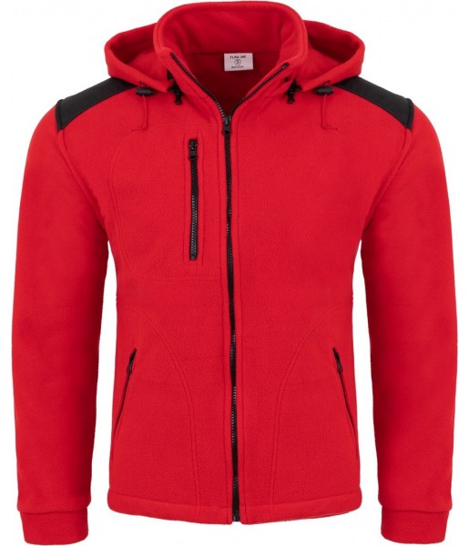 polar męski premium bushood 360g gruby odpinany kaptur outdoor trekking praca wzmocnienia manom