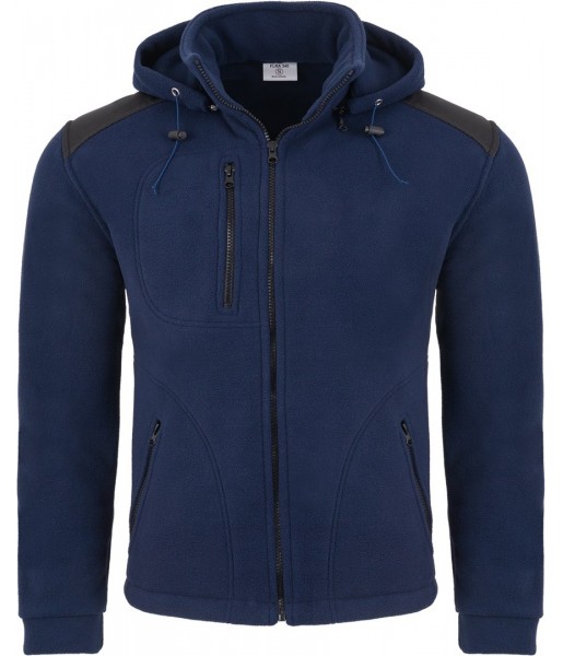 polar męski premium bushood 360g gruby odpinany kaptur outdoor trekking praca wzmocnienia manom