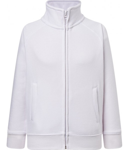 bluza dziecięca full zip 290g kołnierz zamek boczne kieszenie unisex