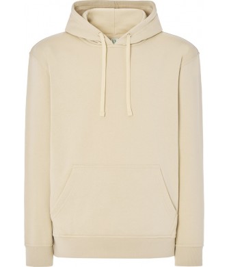 Kremowa maślana bluza dresowa męska z kapturem JHK SWRA KNG Butter Cream BT