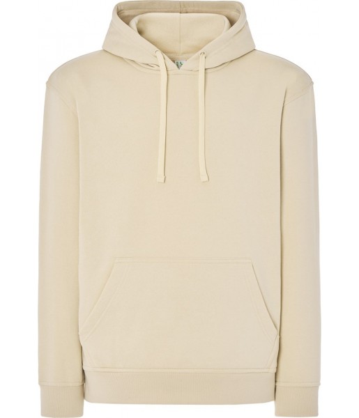 Kremowa maślana bluza dresowa męska z kapturem JHK SWRA KNG Butter Cream BT